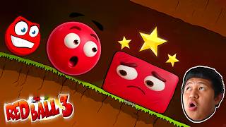 Red Ball 3 - Realistic Mod Ball - All Levels screenshot 5