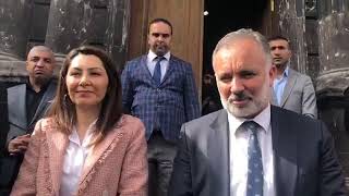 Kars Belediye Başkanı Ayhan Bilgen ve Eş Başkan  Şevin alaca Göreve Başladı