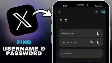 How to Find Your X (Twitter) Username and Password in SECONDS!