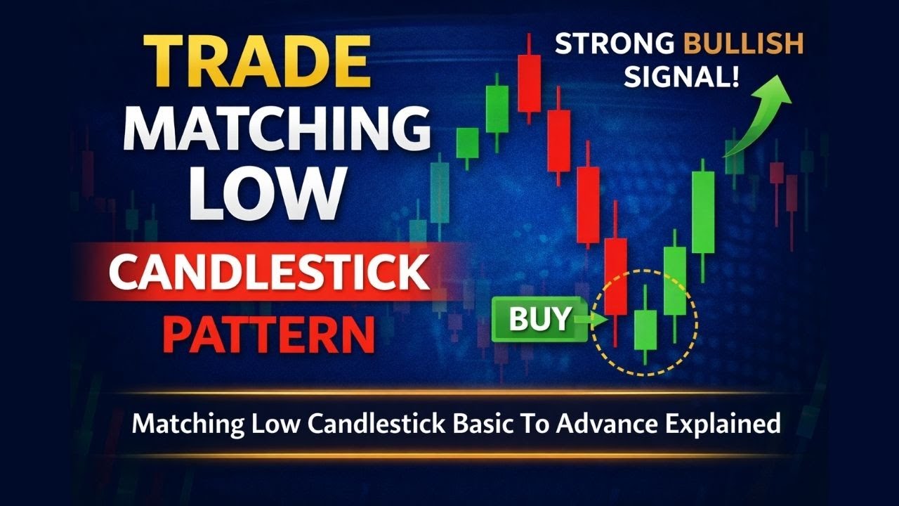 How to Trade Matching Low Candlestick Pattern | Matching Low ...