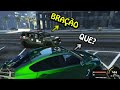 FUGA - Se TA FICANDO Doido POLICIAL? - gta rp