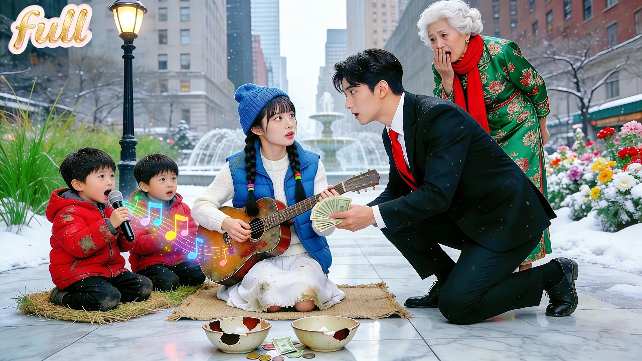 Infertile CEO Shocked Finds Street-Performing Twins—Same As Him, ONS Kids, Takes Them Home!