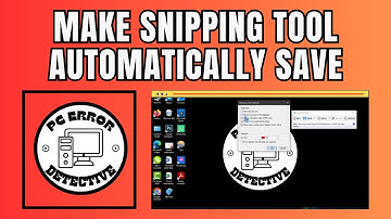 How to Make Snipping Tool Automatically Save