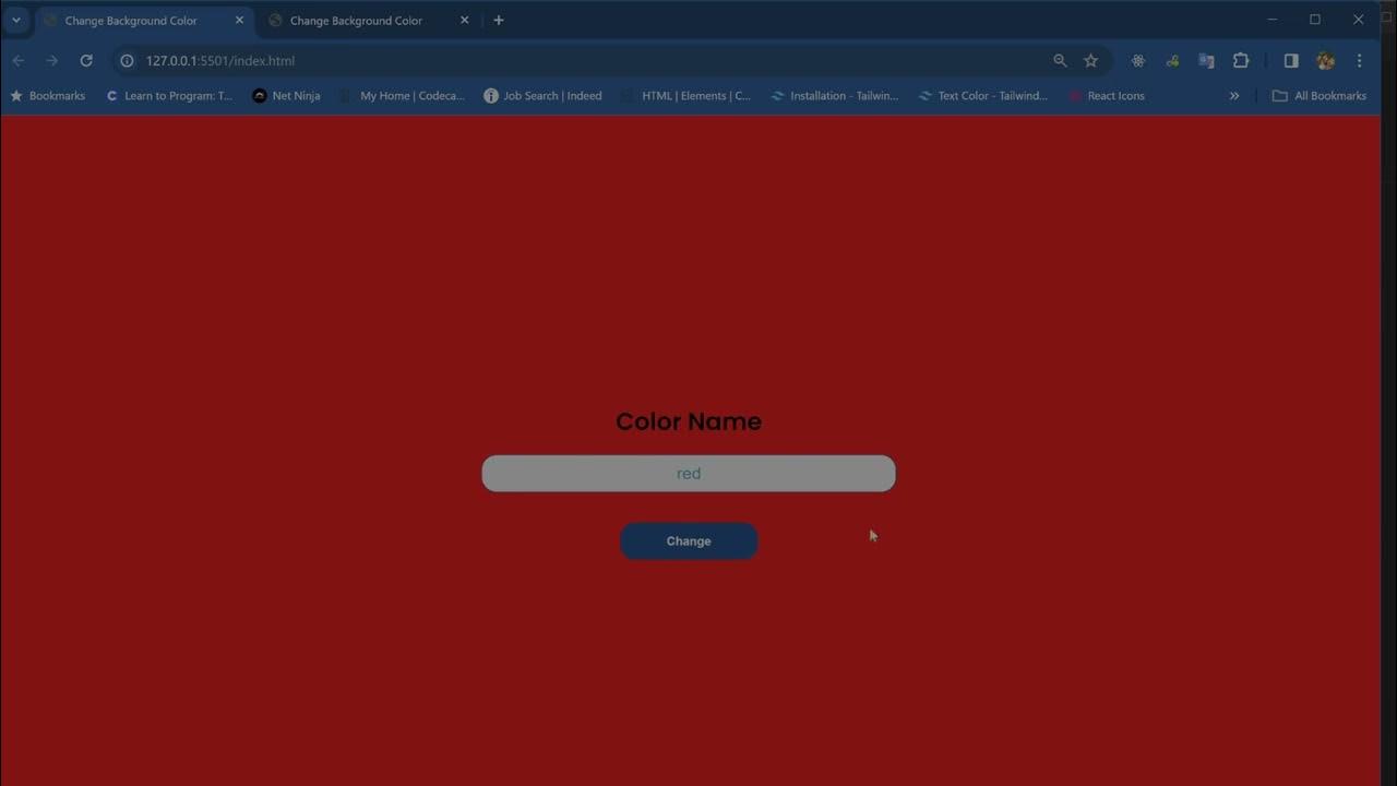 Change background color using javascript lonborey youtube
