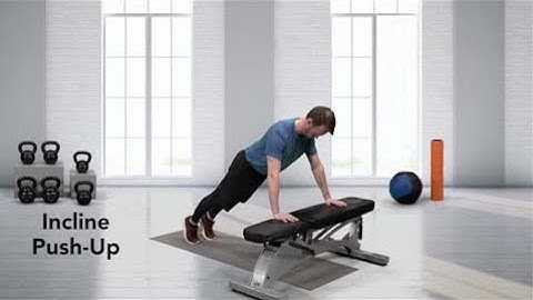 How to do an Incline Push-Up