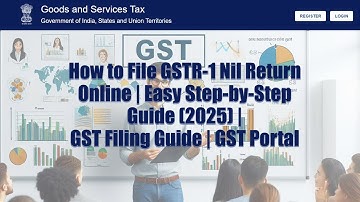 How to File GSTR-1 Nil Return Online – Complete Step-by-Step Guide (April 2025)