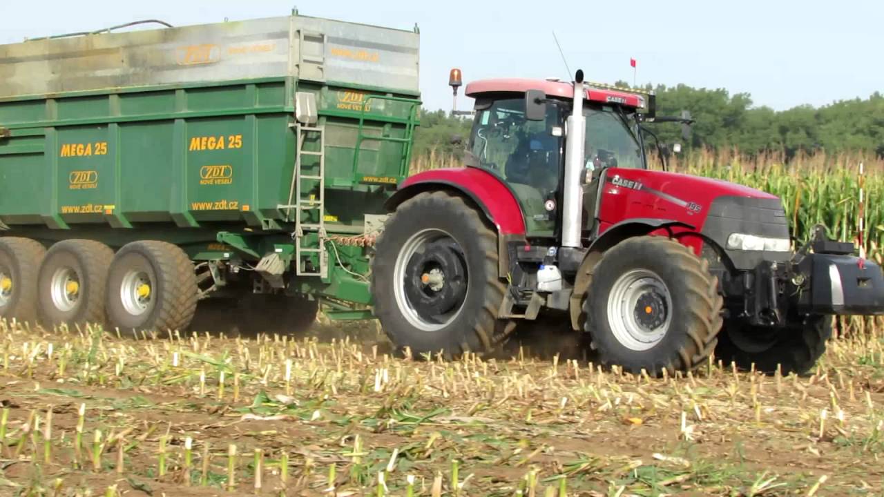 Siláže 2016- ZAS Nivnice ( Claas Jaguar 870, 5x Case IH Puma )