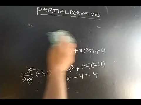 Partial derivatives - YouTube