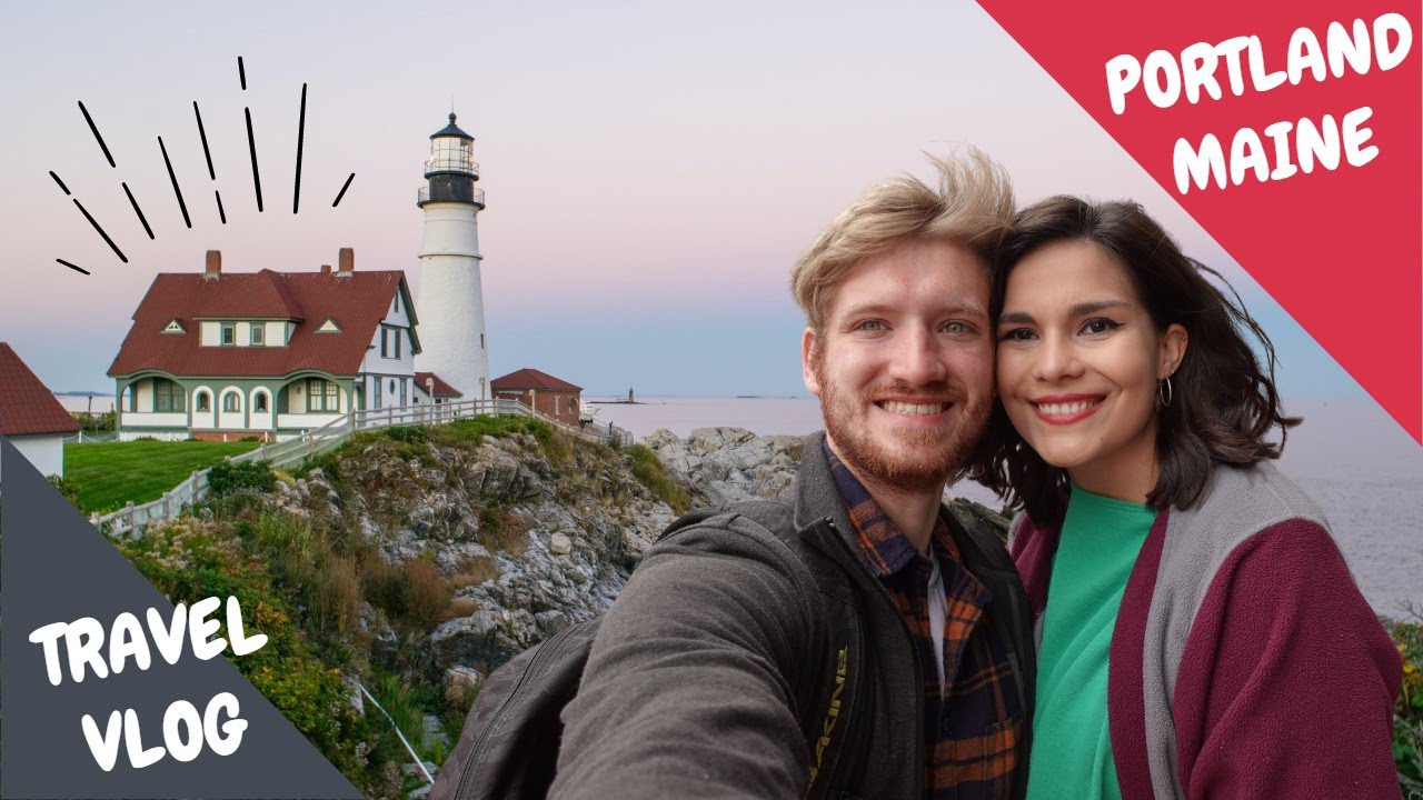 Portland Maine Travel Vlog Part 1
