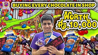 Buying Every Chocolate In Shop Worth Rs10000 