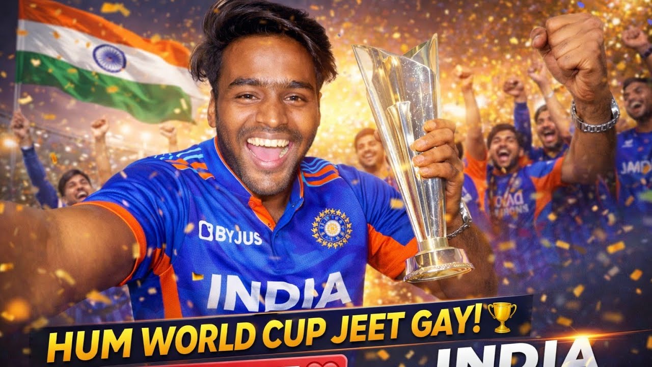 India World Cup Champion 🏆 | Hum World Cup Jeet Gaye ❤️
