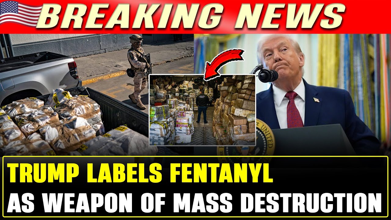 Трамп назвал фентанил «оружием массового поражения», что привело к эскалации общенациональных деб...