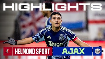 Highlights Helmond Sport - Jong Ajax | Keuken Kampioen Divisie