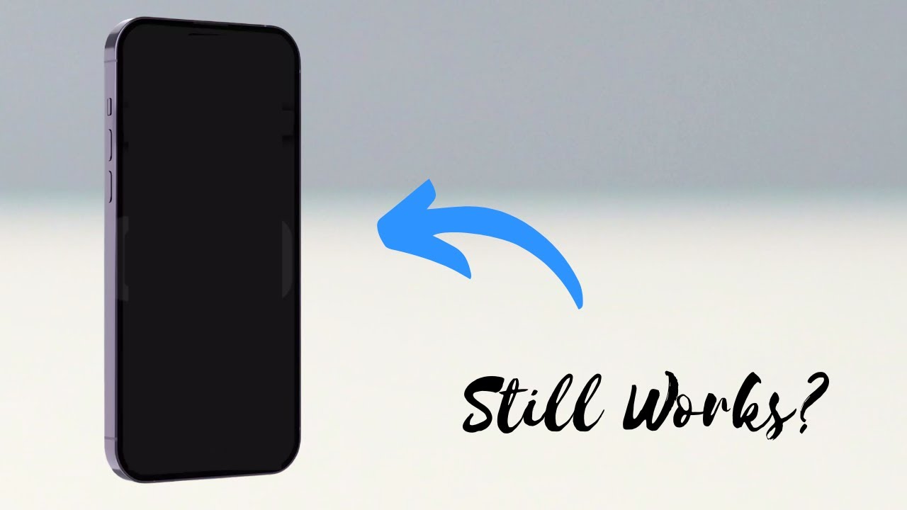 How To Fix iPhone Black Screen But Still Works (2026) - YouTube