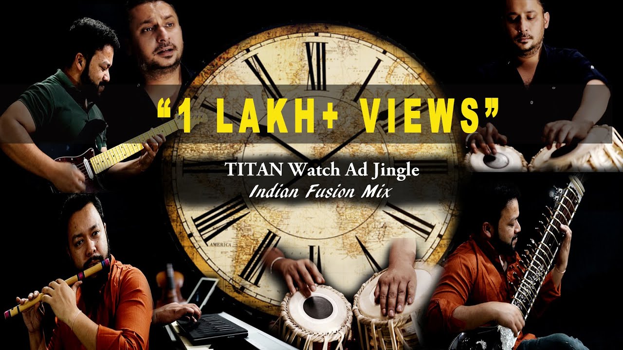 Titan Watch Theme  Indian Fusion Cover  Mozart 25th Symphony  Bidyut Pathak  Prantar Goswami