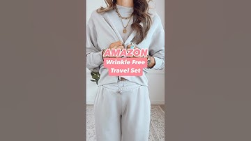 Travel Wrinkle Free | Travel Outfit (Shop on my Amazon Storefront -link in bio) #amazonfinds #amazon