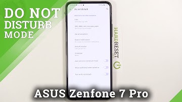 How to Enable Do Not Disturb Mode in ASUS Zenfone 7 Pro – Block Sounds & Vibrations