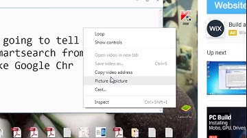 Watch video in pop out overlay window in Google Chrome