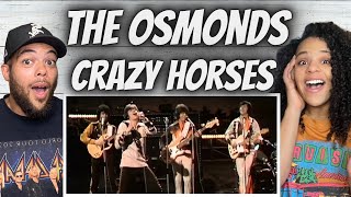 THEY GOT US!| FIRST TIME HEARING The Osmonds  Crazy Horses REACTION
