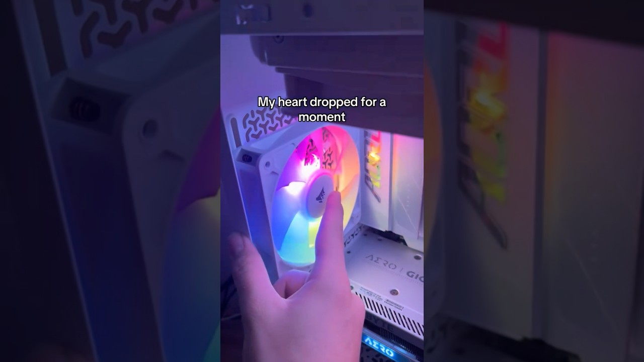 Lil kickstart and we’re back in business 😅 || Credit: TikTok/999cloudzz | #pc #pcmemes #gamingvideo