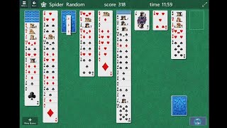 let's play spider solitaire 2021 August 24th screenshot 5