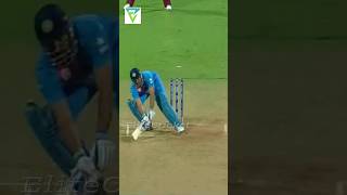 Ms Dhoni At His Unorthodox Best. Watch Ms Dhoni Going Cheeky And Unorthodox While Batting.