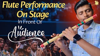 How to Perform First Time On Stage?||पहली बार मंच पर बांसुरी कैसे बजाए?||@SwadeshiMusician #music 