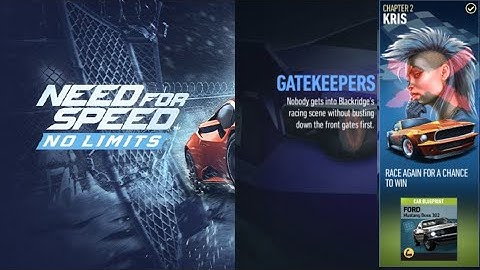 NFS No Limits - Gatekeepers - Chapter 2 - Kris #nfsnolimits #nfs #needforspeed #racing #racinggames