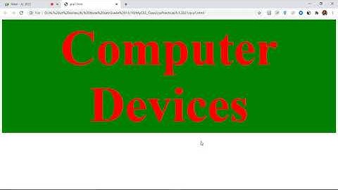 AL ICT English Medium CSS2