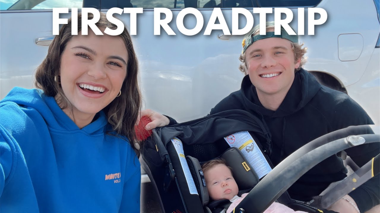 First Road Trip With A Newborn - YouTube