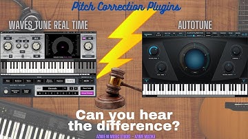 Pitch Correction Plugins : Waves Tune Real Time & Autotune Pro