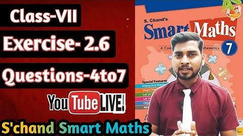 Chapter-2 Fractions and Decimals || Exercise-2.6 || S