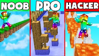 MINI GAME : CUỘC THI PARKOUR SINH TỒN ** NOOB PARKOUR PRO NHẤT VÀ SỐNG SÓT CUỐI CÙNG SẼ CHIẾN THẮNG