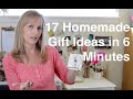 17 Homemade Gift Ideas In 6 Minutes - AnOregonCottage.com