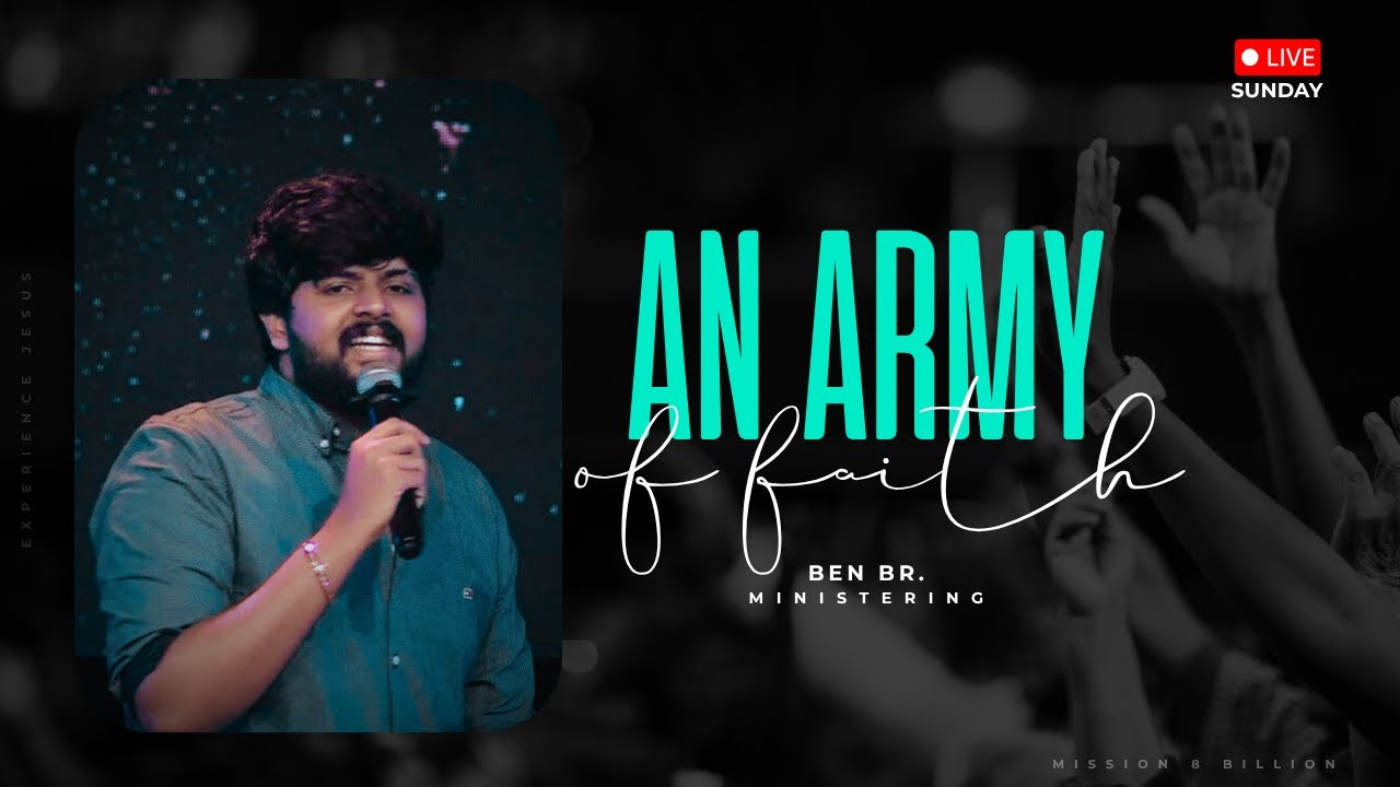 An army of faith || Ben Brother minstering || Sunday Service Live || October 26,2025