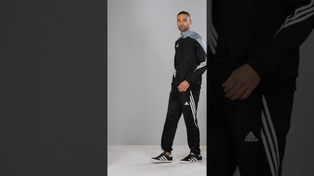 adidas sereno tracksuit blue