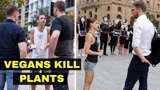 Vegans Kill Plants & Fish are Stupid