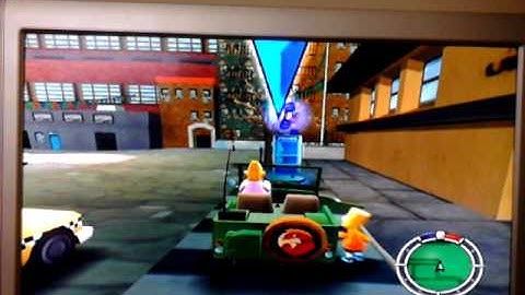 The Simpsons Hit & Run Walkthrough Part 6 Bart and Grandpa