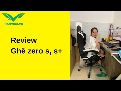 Review Ghế Gaming Extreme Zero S+ Màu Trắng Đen - Phiên bản Update - Giá rẻ tại Hanvika.vn
