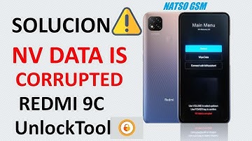 REDMI 9C NV DATA CORRUPTED FIX BY UNLOCKTOOL