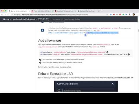 Quarkus Hands-on Lab