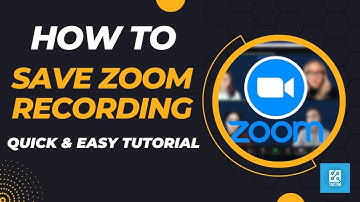 How to Save Zoom Recording | Quick & Easy Tutorial 2025