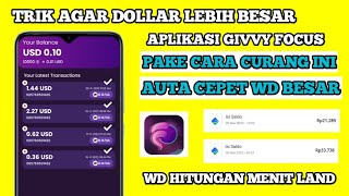 TRIK AGAR PENDAPATAN DOLLAR JADI LEBIH BESAR DI APLIKASI GIVVY FOCUS AUTO WD YANG LEBIH BESAR screenshot 2