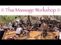 Beginners thai massage workshop in guatemala  join jen hilman in the beautiful lake atitlan