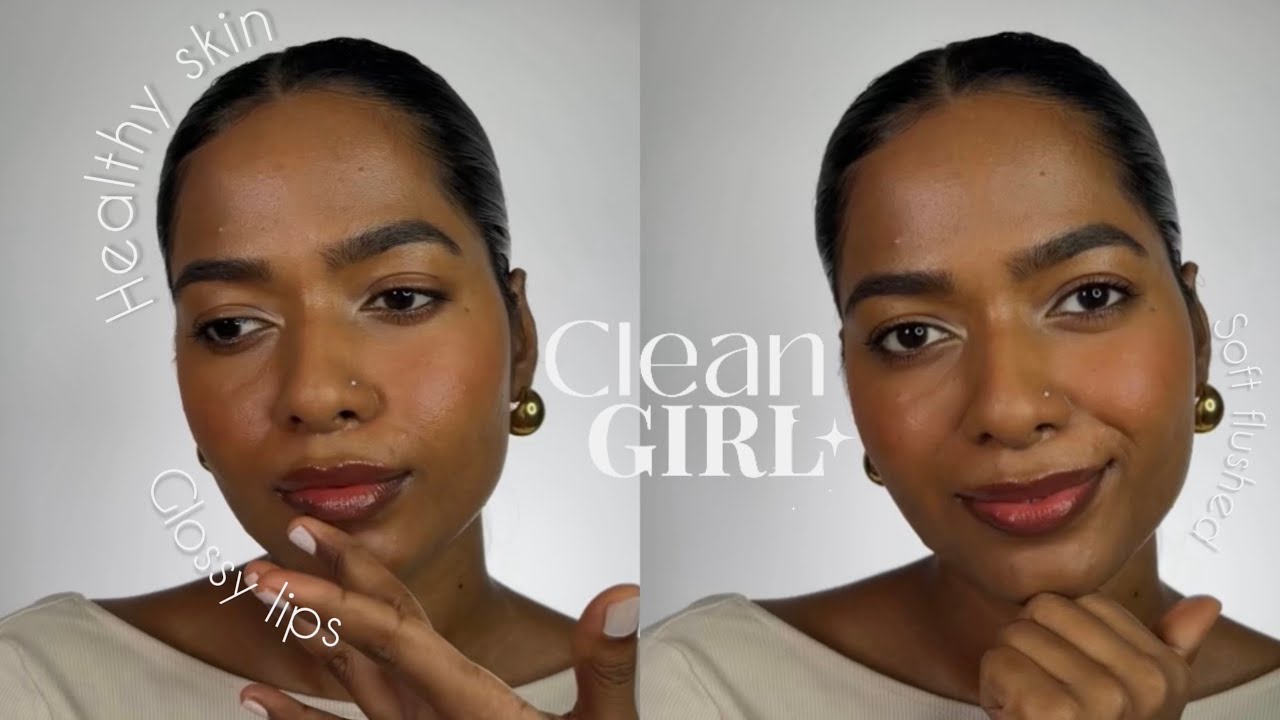 Can i pull off CLEAN GIRL MAKEUP on my textured , acne prone skin