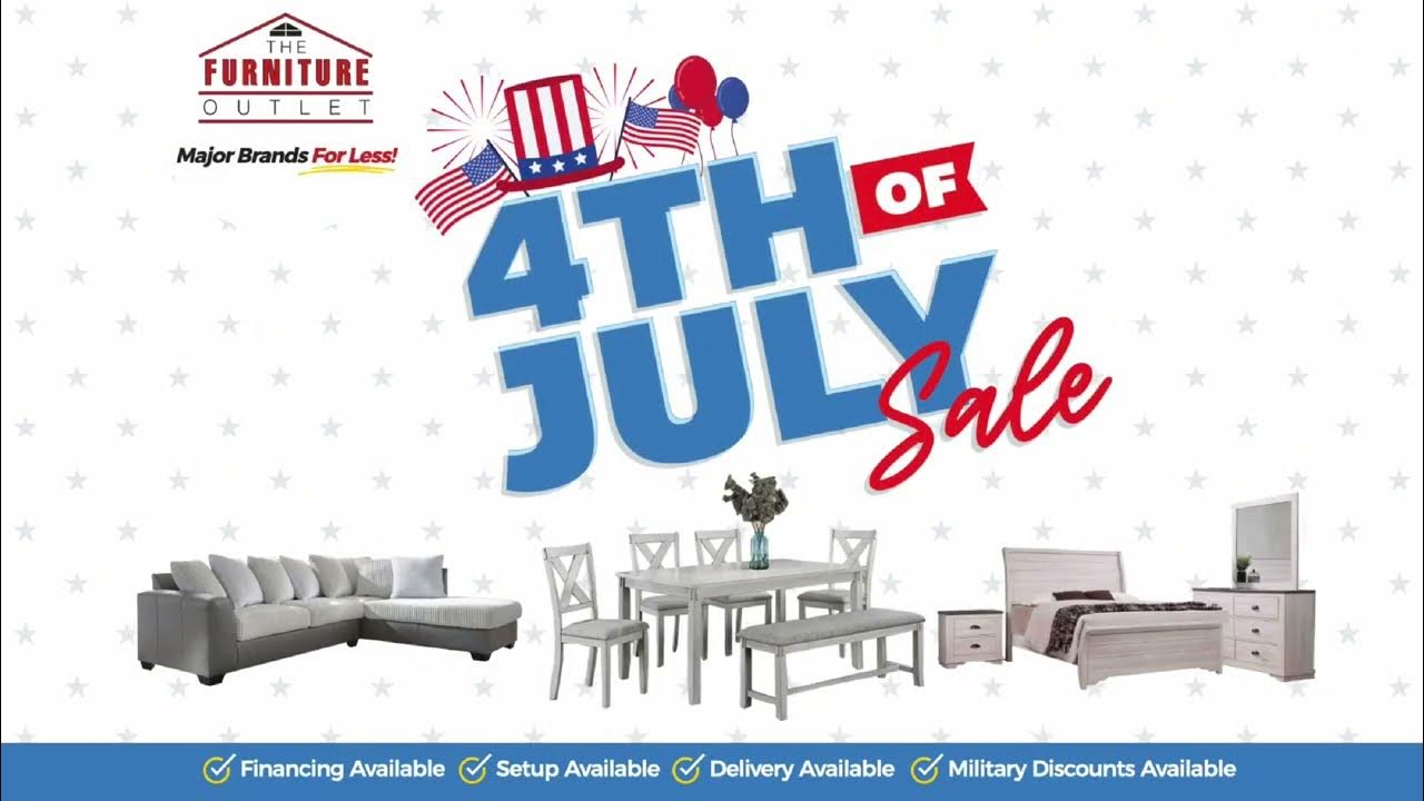 4th of july sales on furniture