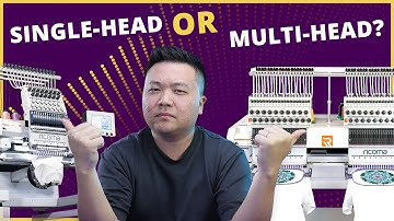 Why You Need Both Single AND Multi-Head Embroidery Machines