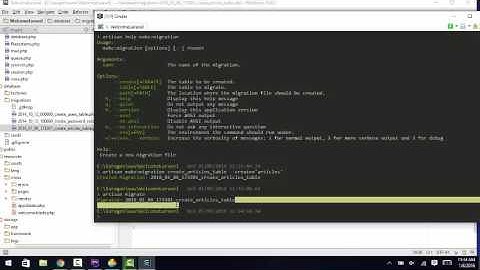 Laravel Tutorial 9-Migrations Rollback and reset