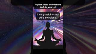 5 Most Powerful Morning Gratitude Affirmations | I Am Grateful  #affirmations