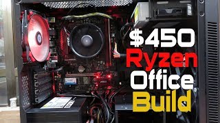 First AMD build ever - $450 Ryzen 3 2200G Office PC